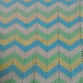 Tunisian chevron pattern 