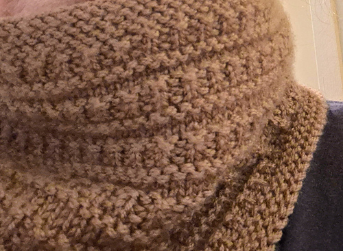 Relief Stripe Cowl