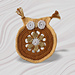 Owl bunting pattern 