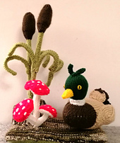 KNITTING PATTERN BY ELAINE ECDESIGNS