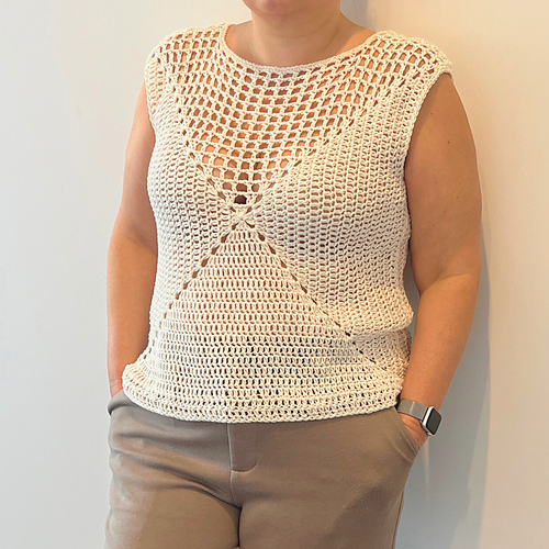Granny mesh summer top