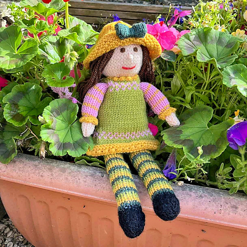Ravelry: Tulip Rag Doll pattern by Joanna Marshall