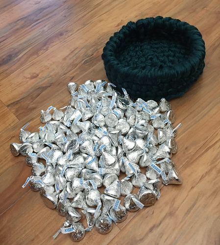 Ravelry: Holiday Candy Dish pattern by Eileen Saccomonto