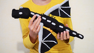 Ravelry: Ender Dragon Minecraft pattern by Galina Litvinova