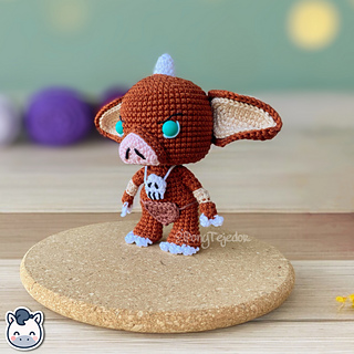 Handmade Bokoblin amigurumi inspired by Nintendo’s The Legend of Zelda: Breath of the Wild, a perfect crochet pattern for gamers and geek fans.