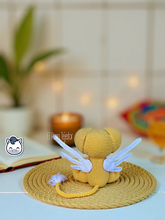 Amigurumi pattern inspired by Keroberos from Cardcaptor Sakura. Perfect for anime fans, collectors, and kawaii crochet lovers. Digital PDF in English and Spanish.