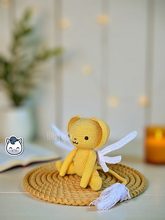Amigurumi pattern inspired by Keroberos from Cardcaptor Sakura. Perfect for anime fans, collectors, and kawaii crochet lovers. Digital PDF in English and Spanish.