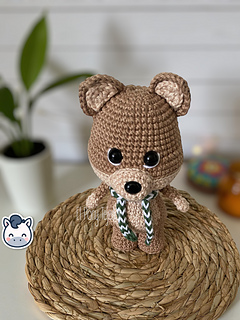Handmade Winter Fox amigurumi inspired by cozy Christmas themes and woodland animals, festive winter crochet pattern PDF perfect for holiday gifts and seasonal decor.