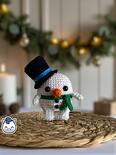Handmade Christmitos Snowman, Gingerbread Cookie and Nutcracker amigurumi set, cute Christmas crochet pattern PDF perfect for holiday décor, festive gifts and fans of cozy winter handmade crafts.