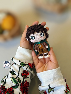 Ravelry: Frodo & Sam – The Lord of the Rings pattern by El pony tejedor