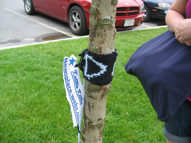 Ravelry: Dr. Who Yarn Bombing pattern by Eleni Gardner