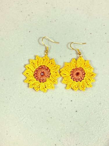 Sunflower Earring photo 2