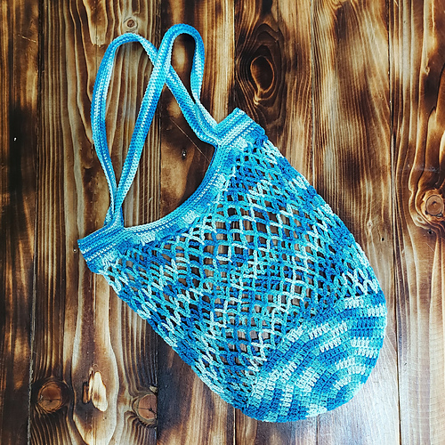 Ravelry Crochet string bag pattern by Elena Belousova
