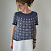 Sashiko Tee pattern 