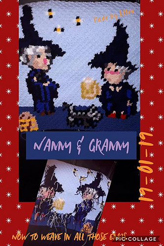 Discworld - Granny & Nanny Cushion photo 2