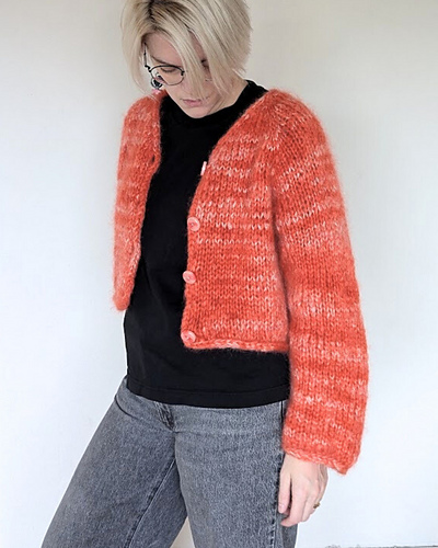 Den Fluffy Cardigan - Elida Virack