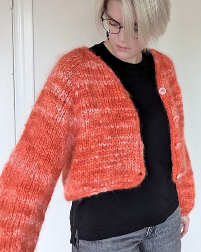 Den Fluffy Cardigan - Elida Virack