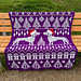 Dashing Dachshund Christmas Blanket pattern
