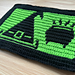 Witch Hat and Cauldron Mosaic Motif pattern