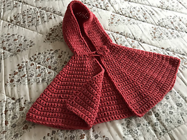 Cape with hood