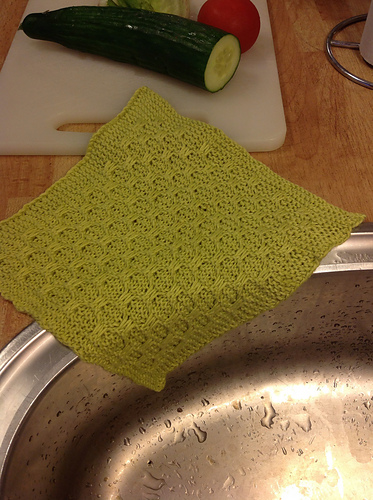 Slip Stitch Dishcloth photo 2