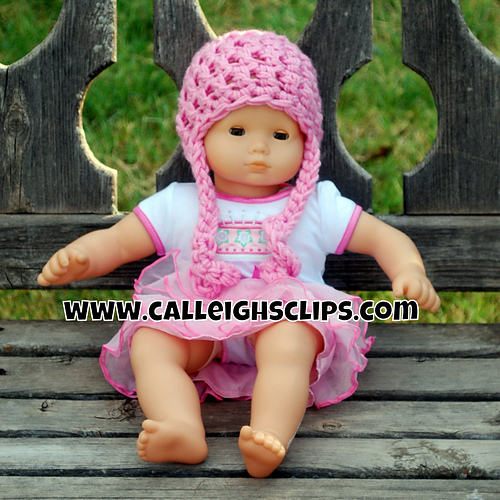 Bitty Baby or 4-5lb Preemie Hat photo 1
