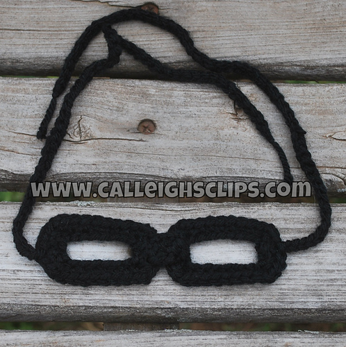 Tie Back Baby Glasses - Prop photo 2