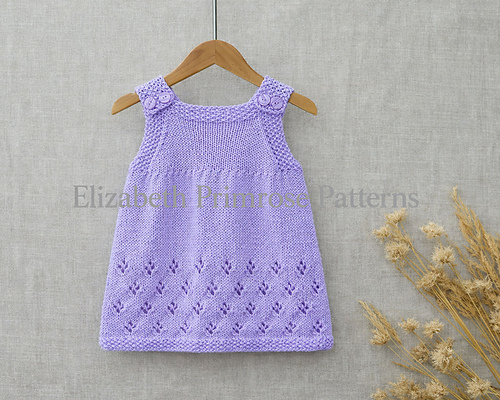 Lacy Snowflake Pinafore P189