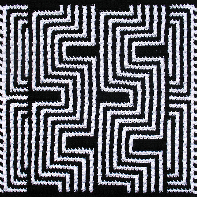 Mosaic Illusion 2 Hot Pad