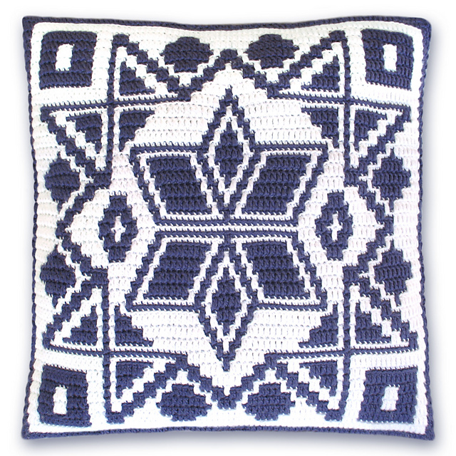 Mosaic Starburst Pillow