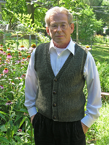 Ravelry: The Professor Vest pattern by Elizabeth Morrison