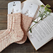 Blooming lace socks pattern 