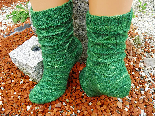 Ravelry: Triangle - Socks pattern by Ella Brandt