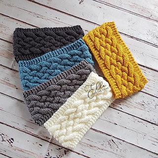 Ravelry: Woven cable headband pattern by Priscillia Uloho