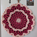 Zinnia Flower Trivet pattern