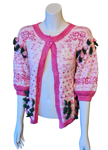 ₿ Valentine’s Day Cardigan