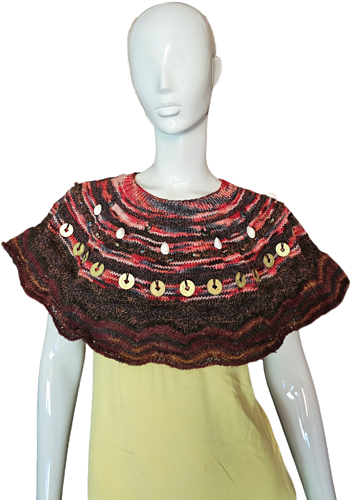 Ancient Currencies Mini Poncho