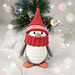 Penguin in hat pattern 