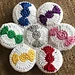 Candy Dish Bottle Cap Cover Coaster pattern 