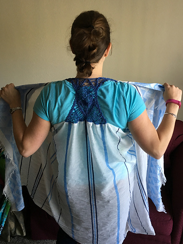 Pineapple Racer Back Scarf Vest photo 5