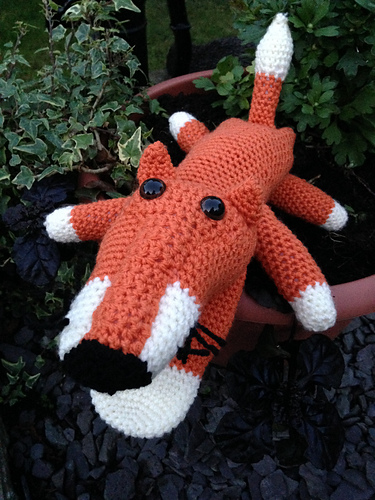 Ravelry: Fox Puppet pattern by Crochetyey