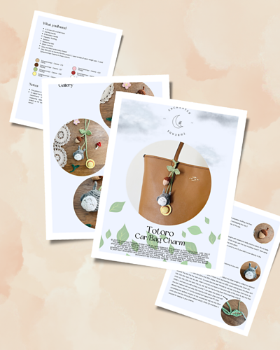 Totoro Bag Charm - Amber Faull-Cryan