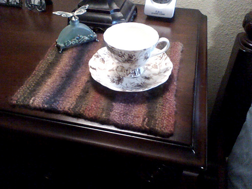 Night Stand Felted Coaster photo 1