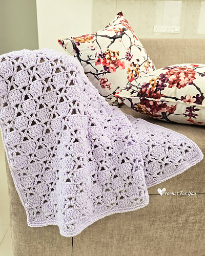 Vintage Lace Baby Blanket