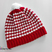 Peppermint Houndstooth Hat pattern 