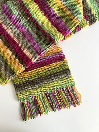 G Pattern Scarf Burnt Sugar