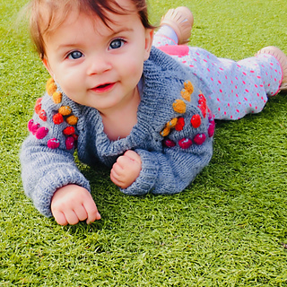 6-12 month Bobble Bee Sweater