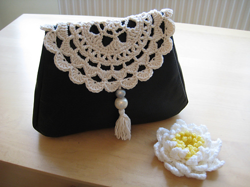 Passion Flower Doily photo 3