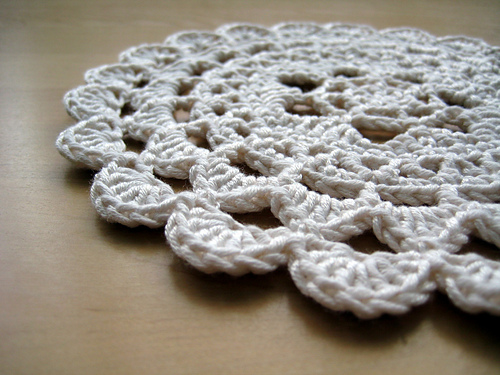 Passion Flower Doily photo 2