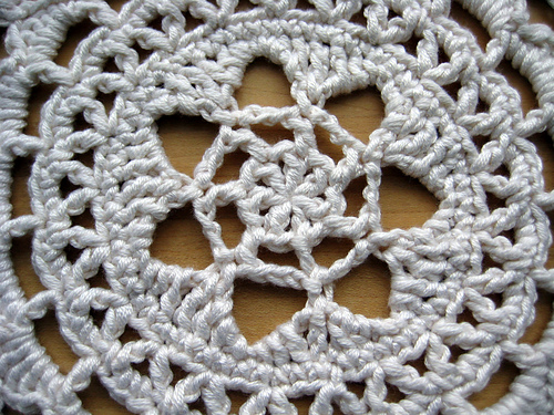 Passion Flower Doily photo 4